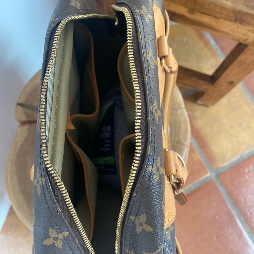 Louis Vuitton Brown Monogram Deauville  Bag - Picture 6 of 7